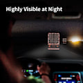 Miniatyrbillede 2 af 5: 92ft Refleks Tape til Trailer, Vandtæt Høj Synlighed Rød og Hvid Tape til Trailere, Udendørs Biler, Lastbiler