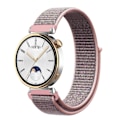 Miniatyrbillede 1 af 7: 18MM Sport Nylon Loop Rem for Xiaomi Mi Smart Watch Armbånd Kvinder Wristband Til Garmin Vivoactive 4S/Venu 2s Correa Armbånd pink