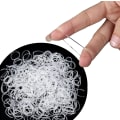 Miniatyrbild 1 av 7: 500 st gummisnoddar, elastiskt hårband, litet hårband, transparent hårband, håregummi, transparent hårband, litet elastiskt band Clear