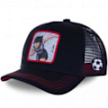 Miniatyrbilde 2 av 5: Høykvalitets Anime Tegneserie Merke Snapback Caps Bomulls Baseball Caps Menn Kvinner Hip Hop Pappa Mesh Hatt Trucker Dropshipping Tsubasa NAVY
