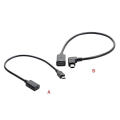 Miniatyrbilde 2 av 4: USB-C til Mini USB 2.0 Adapter - Type C Hunn til Mini USB Hann Adapterkabel A