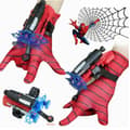 Barn Spiderman Web Shooter Launcher Leksak Handskar Dart Rollspel