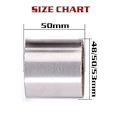 Miniatyrbilde 2 av 5: 48mm 50mm 53mm Motorsykkel Eksosdemper Katalysator Db Killer Lyddemper Støyreduksjon For Akrapovic For Sc For Yoshimura _k29 50mm