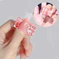 Miniatyrbild 5 av 5: 5 st Polygel nagelklämmor, nagelspetsklämma för snabbbyggande gel, transparenta nagelklämmor, nagelkonstverktygsklämma