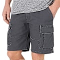 Miniatyrbillede 1 af 2: Herre Shorts Sommer Casual Multi Lommer Lige Ben Korte Bukser Grey S