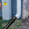 Pikkukuva 3 / 5: Ruuvikiinnitettävä sadevesijohdinsovitin PVC-viemäriputkelle, sopii 3 tai 4 tuuman putkelle Black 4x3inch