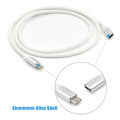 Miniatyrbild 5 av 5: USB-C Förlängningskabel USB 3.1 Typ C Hane till Hona Förlängningskabel Adapter Konverterare Data Synkronisering Ch