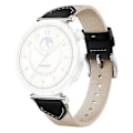 Miniatyrbillede 1 af 5: 18MM Læder Nylon Rem Til Huawei Watch GT 5 Pro 42m GT 5 41mm GT 4 41mm GT 3 42mm Kvinder Komposit Multicolor Black