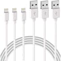3-pack 2m iPhone-laddningskabel, USB till Lightning-kabel, iPhone-kabel kompatibel med iPhone