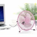 Miniatyrbillede 5 af 5: 1 stk. Bordventilator, Bærbar USB Plug-in Lille Jernventilator, Lille Ventilator Til Kontor, Hjem, Elektrisk Ventilator Green