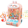 Miniatyrbillede 1 af 5: 2024 NY Claw Machine til Børn Legetøj til Piger Arcade Claw Game Machine med Mini Plys Legetøj Justerbare Lyde og Musik Fest Fødselsdag Legetøj Gaver til