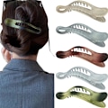 Miniatyrbilde 1 av 6: Store hårklemmer for kvinner, store hårklemmer for tykt hår, andeklips, frisørklemme, hårstylingtilbehør (5 stk.)