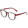 Miniatyrbillede 1 af 5: Fugtkammerbriller Anti Tørre Øjne Mænd Kvinder Anti Pollen Blåt Lys Blokerende Briller Gafas Para Ojo Seco BJL YMU C4 Red