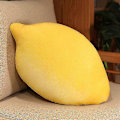 Pikkukuva 1 / 5: 35-55 cm Eläväiset Hedelmäpehmolelut Simuloitu Omena Vesimeloni Mlemon Lychee Ango Mansikka Ananas Durian Täytetty Tyyny Lemon    A 35-55cm