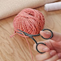Miniatyrbilde 2 av 6: Saks, rustfritt stål elektroforeseblader, sying, skole, kontor, spesielt for fint arbeid, 9,5 cm, svart