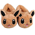 Miniatyrbild 4 av 5: Cartoon Brun Söta Eevee Plyschtofflor Hemtofflor Anime Bomulls-tofflor Vintertofflor