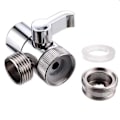 Miniatyrbillede 1 af 5: Værktøj og Hjemmeforbedring Vandhane Adapter Køkkenvask Splitter Diverter -Ventil Vandhane Stik
