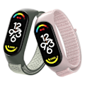 Miniatyrbillede 3 af 5: Urrem til Ur Vandtæt Justerbar Integreret Blød TPU Enkeltdel Urrem til Xiaomi Mi Band 5 6 7 Royal Blue