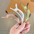 Miniatyrbilde 6 av 6: Store hårklemmer for kvinner, store hårklemmer for tykt hår, andeklips, frisørklemme, hårstylingtilbehør (5 stk.)
