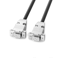 Miniatyrbilde 5 av 5: DB9 RS232 Seriell Forlengelseskabel Ledning 9-Pinners Krysskoblet Datakabel 50cm-30m Lang 0.5m female to female