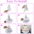 Miniatyrbillede 3 af 3: Lollipop Holder 3 Lag 42 Huller Lollipop Display Rack Dessert Hvid Plastik Cake Pop Display Stand Dekorativ Dessert Tower Bakke