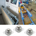 Miniatyrbillede 3 af 5: 12 Styk -15a Kugleoverførsel Universal Rotation Kugletransportbånd Hjul Caster Roller 5/8 Tomme Kugle Leje