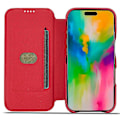 Miniatyrbillede 2 af 5: LC.IMEEKE Etui til iPhone 16 Pro Max med kortholder, stativ og lædercover Multicolor Style D
