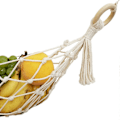 Miniatyrbild 5 av 5: Macrame-hängmatta för frukt och grönsaker - Extra förvaring under skåp, husvagn, båt