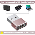 Miniatyrbild 3 av 4: 3-pack USB C-adapter, Typ C hona till USB A hane laddningskabelkonverter för Apple Watch Ultra iWatch Series 8 7 9, iPhone 11 13 14 16 Plus Max Pro