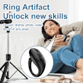 Miniatyrbild 4 av 5: Smart Electronics Bluetooth-assistent Fjärrkontroll Rullring Klickare, 100% Ny