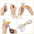 Miniatyrbillede 2 af 5: Genbrugelige Kabelbinder, 5 Ruller Fastgørelsestape Med Hæk & Løkke Nylon Kabelstropper Organizer, 30 Fod Trådledningstape