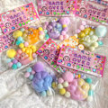 Miniatyrbillede 4 af 7: NYT Fidget Legetøj Mini Squishy Legetøj Kawaii Plys Kattepote Terning Stre B