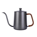 Miniatyrbillede 1 af 5: Hæld Over Kedel Tynd Tud Anti-skoldning Rustfrit Stål Lang Svanenhals Tud Kande til Kaffemaskine Dark Gray 2