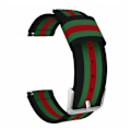 Miniatyrbilde 2 av 5: Nylonreim for Samsung Galaxy Watch4 40/44mm Black Green Red