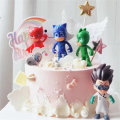 Miniatyrbilde 7 av 10: 6 stk/sett PJ Masks karakterfigurer leketøy