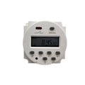 Miniatyrbild 1 av 3: 12V elektronisk timer Programmerbar LCD-display, vit, 6*6*3.2cm