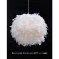 Miniatyrbillede 6 af 6: Letvægts lampeskærm til loftslampe. Blød lampe - Perfekt