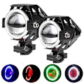 Pikkukuva 1 / 5: Angel Eye U7 Moottoripyörän LED-valo Transformers Laser Gun Moottoripyörän valo U7-Red Light