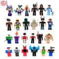 Roblox 24-delt miniature figur virtuel verden figur blok legetøj 6