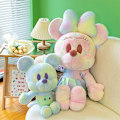 Pikkukuva 3 / 3: Virtaava Värikäs Mickey Minnie Plussilelu Miespari Nukke Mickey Mouse Minnie 60cm