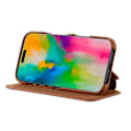 Miniatyrbillede 3 af 5: LC.IMEEKE Til iPhone 16 Pro Max Etui Kortholder Stativ Læder Telefon Cover Multicolor Style C