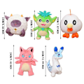 Pikkukuva 3 / 3: Palworld Pehmolelu Söpö Pelihahmo Grizzbolt/Lamball/Cattiva/Chikipi/Tanzee/Chillet Täytetyt Pehmolelut Eläinhahmot Nuket Cattiva