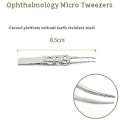 Miniatyrbillede 3 af 4: Ophthalmologiske Mikrokirurgiske Pincet Fedtpincet Rustfrit Stål Dobbelt Øjenlåg Plastikkirurgiske Instrumenter Pincet Platform Red