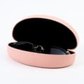 Hårdt etui til overdimensionerede solbriller og briller pink pink