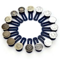 Miniatyrbilde 5 av 5: 10 stk. Jeans Uttrekkbar Knapp Justerbar Avtakbar Utvidet Knapp for Klær Jeans 10