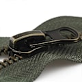 Miniatyrbillede 4 af 5: 1 stk DIY Syning Dobbelt Skyder Lang Lynlås Åben Jakke Metal Lynlås Tovejs Beklædningstilbehør 8# army green 70cm