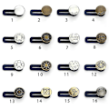 Miniatyrbilde 3 av 5: 10 stk. Jeans Uttrekkbar Knapp Justerbar Avtakbar Utvidet Knapp for Klær Jeans 4