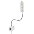 Miniatyrbillede 5 af 8: Sy LED symaskine 20 lys energibesparende lampe svanehals arbejdslampe EU AC 110‑250V