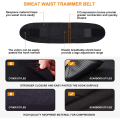 Miniatyrbilde 6 av 7: Kvinners midjetrenerbelte Svette midjetrimmer Tummy Control Body Shaper Trenings Sports Girdles Band XL