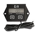 Miniatyrbillede 1 af 9: Motorcykel 2/4-takts Motor Tachotimer Timer Meter LCD Skærm Vandafvisende Bil Motor Båd Motorcykel Digital Tacho
